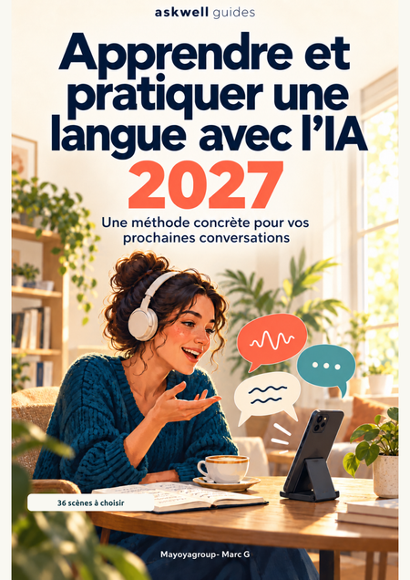 Apprendre et pratiquer une langue avec l’IA en 2027 — Français · askwell guides