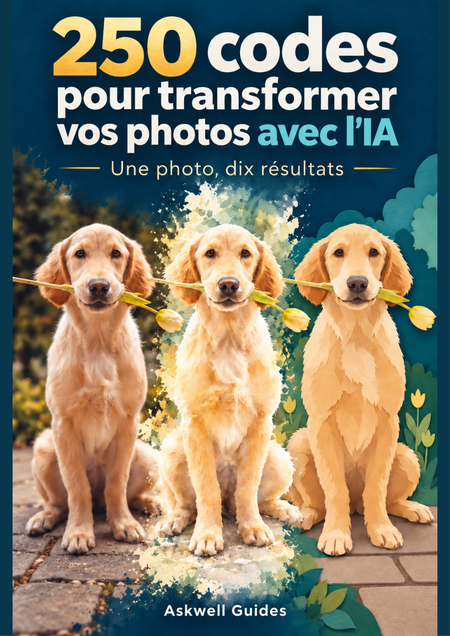 250 codes pour transformer vos photos avec l’IA — Français · askwell guides