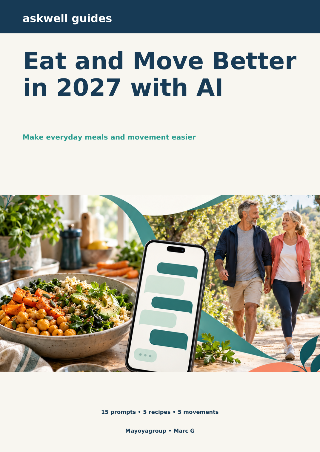 Eat and Move Better in 2027 with AI — English cover — askwell guides
