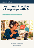 Learn and Practice a Language with AI in 2027 — English cover — askwell guides